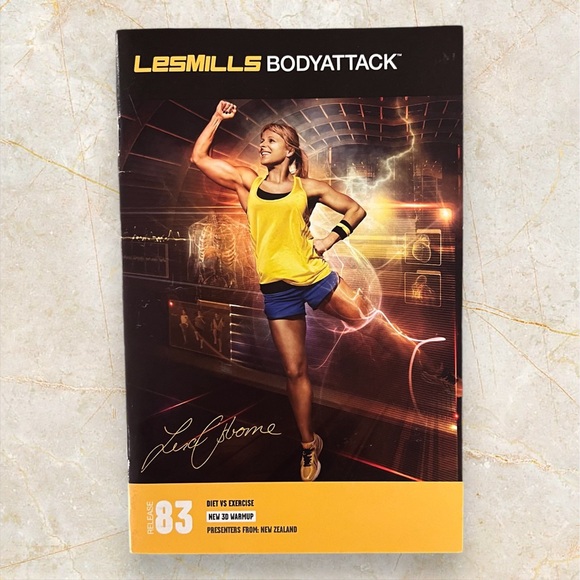 Les Mills BODYATTACK 83 CD, DVD, & Choreography Booklet - Picture 2 of 3